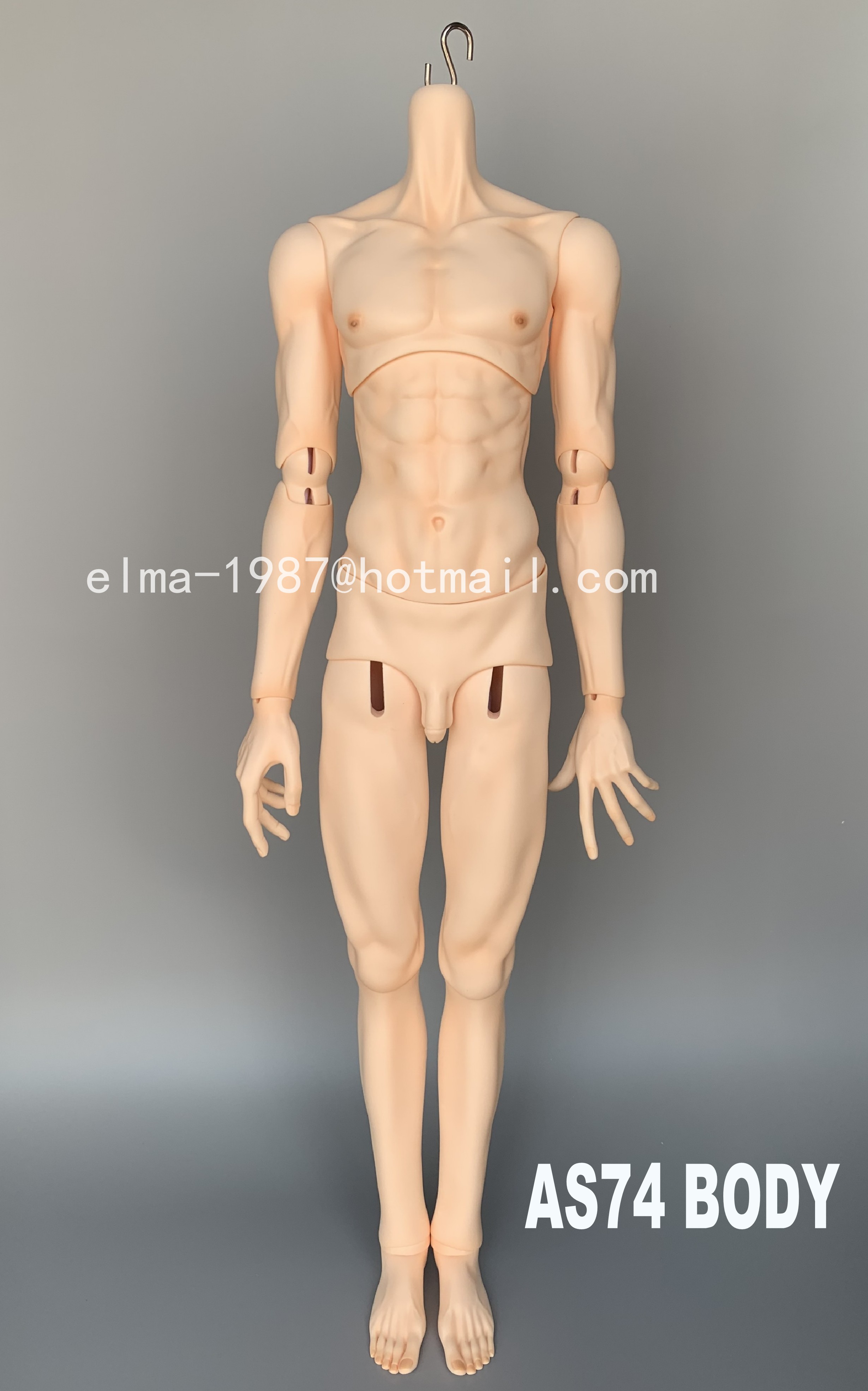 AS 74 boy body only bjd - Click Image to Close